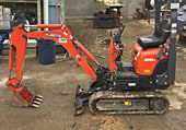 Kubota mini excavator