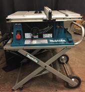 table saw and stand