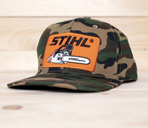 Stihl camo sweatshirt top